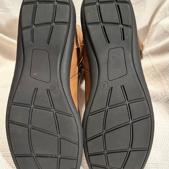 Dream Pairs Brown Leather Knee-High Boots - Picture 4 of 8